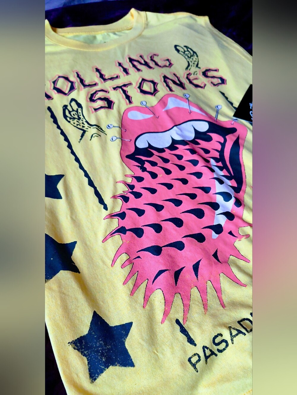 *NWT* Rolling Stones 1994 Voodoo Lounge sleeveless T-shirt.... - Picture 2 of 6